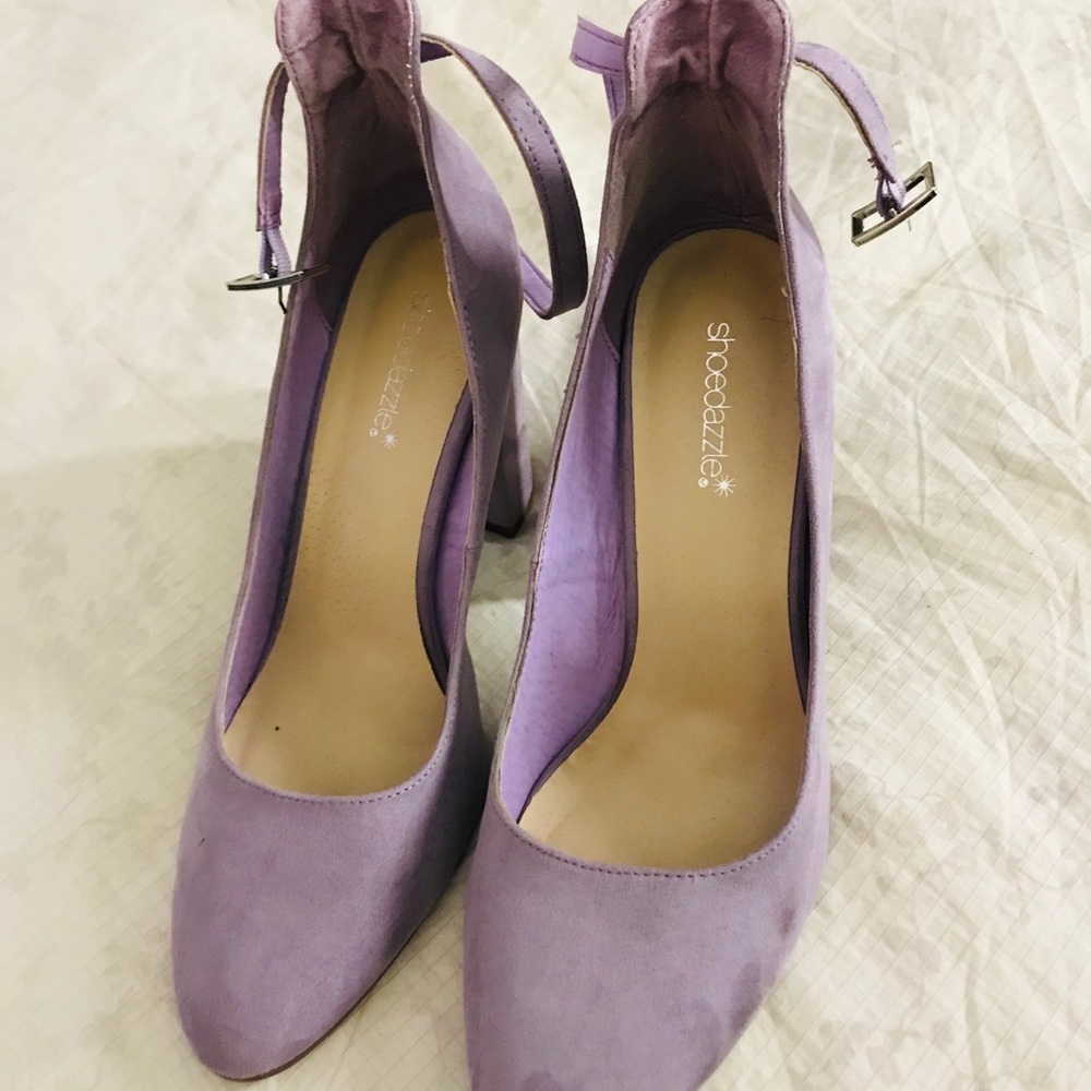 Lavender pumps